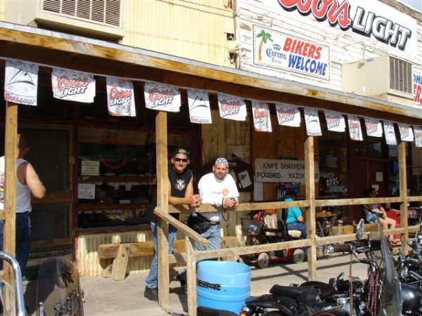 Me and Rick in Oatman, AZ