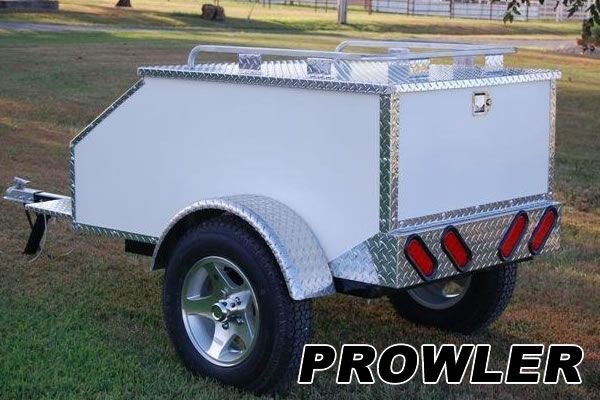 Prowler Pull Behind Motorcycle Trailer