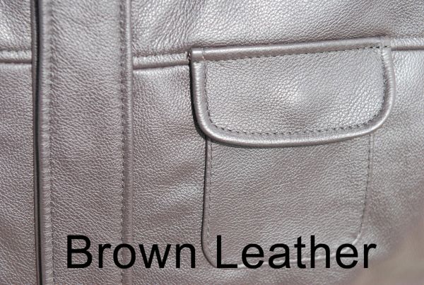 O.N.E.&#039;S BROWN LEATHER SAMPLE