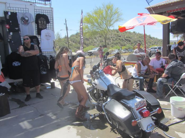 Bikini Bike Wash