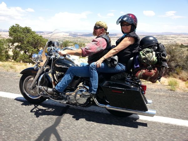 Me and Wife in Southern Utah, 2013