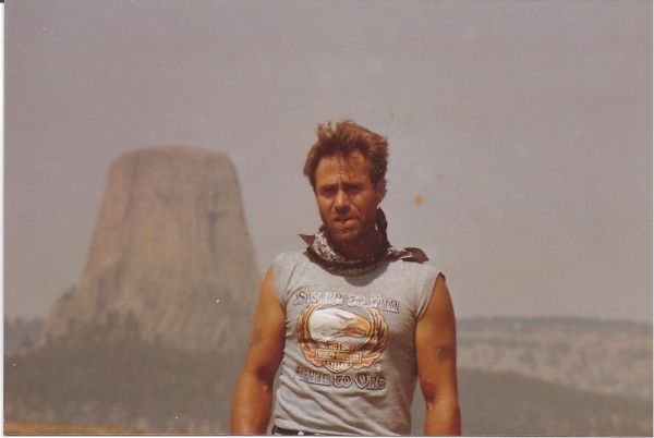 Lou at Devils Tower 1988