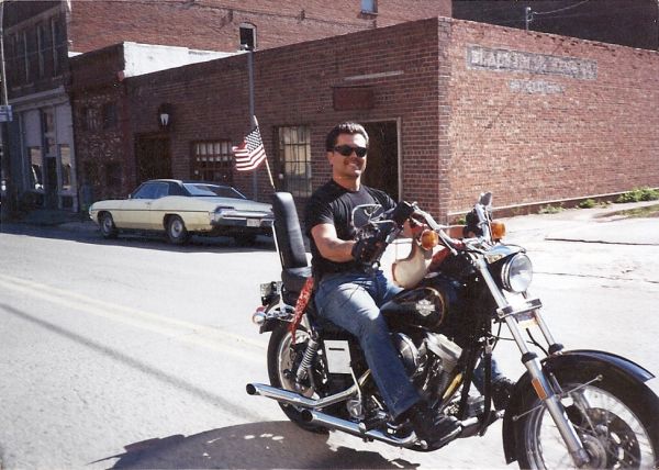 Jim in Sturgis 1987