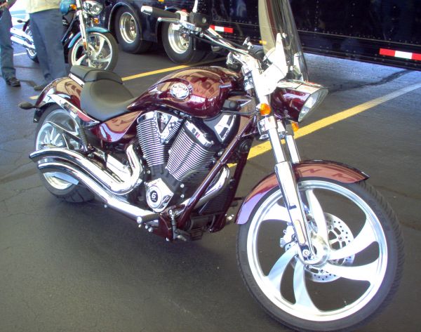 2008 Victory Jackpot I test rode