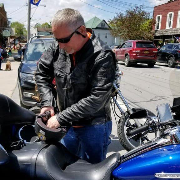 Arriving at Tony's in Old Forge NY