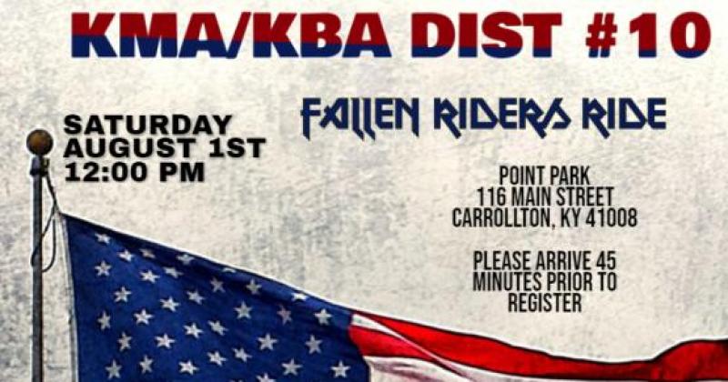 KMA/KBA DIST#10 Fallen Riders Ride