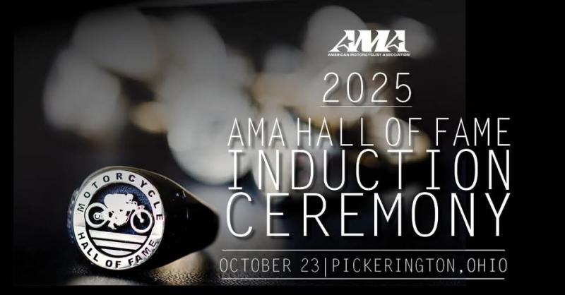 2025 AMA Motorcycle Hall of Fame Induction Ceremony