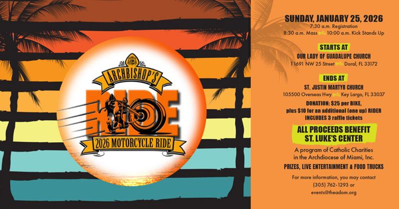 2026 Archbishop's Motorcycle Ride