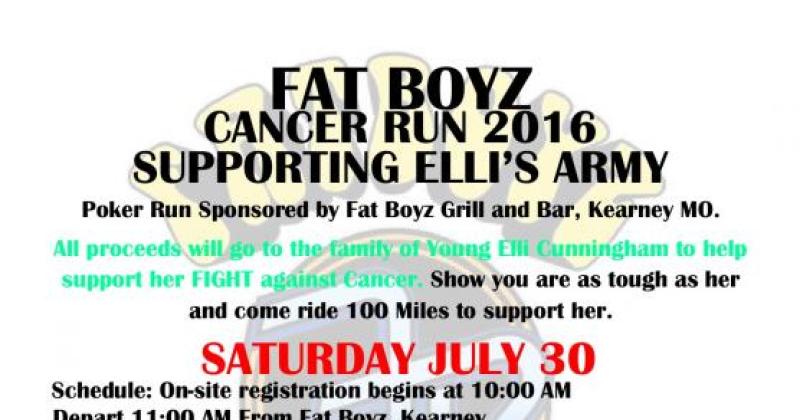 Fat Boyz Cancer Run 2016