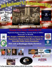 16th Anniversary 9-11 Remembrance Ride