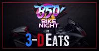 850Bikes Night at 3-D Eats