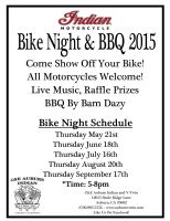 Bike Night and BBQ