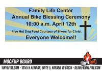 Bike Blessing Cerimony