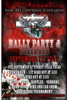 Isaac Contreras Scholarship Fund Rally & Poker Run