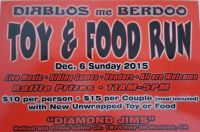 Diablos MC Berdoo Toy and Food Run