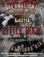 International Female Ride Weekend 2016 Little Rock, Arkansas 