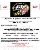 B.A.C.A Child Abuse Awareness Ride