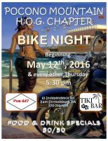 Pocono Mountain HOG BIke Night