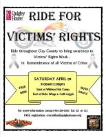 RIDE FOR VICTIMS' RIGHTS