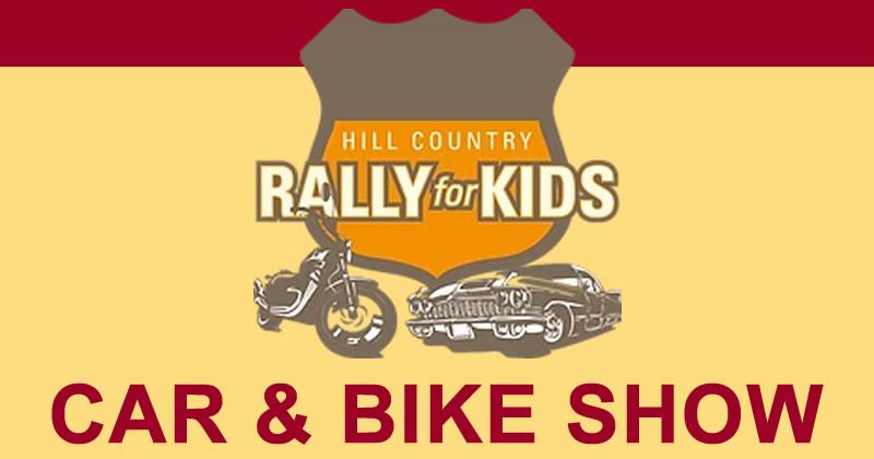 Hill Country Rally for Kids Car Show 2026