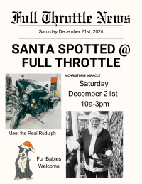 Full Throttle Presents Pictures with Biker Santa