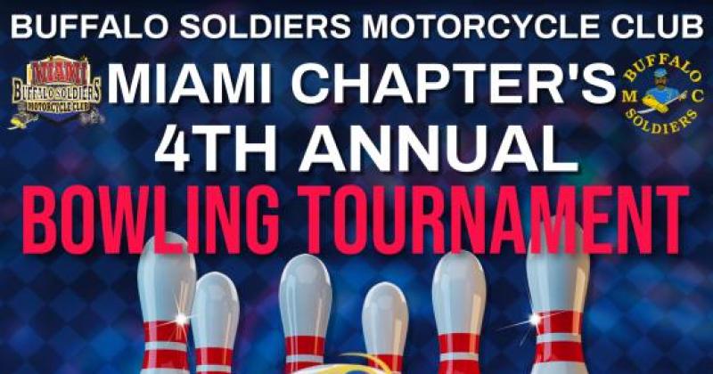 Buffalo Soldiers MC Miami- 4th Annual Charity Bowling Tournament