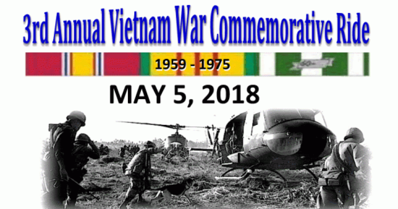 3rd Annual Vietnam War Commemorative Ride