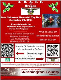 Stan Johnston Memorial Toy Run