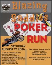 FRONTIER HOG BLAZING SADDLES POKER RUN