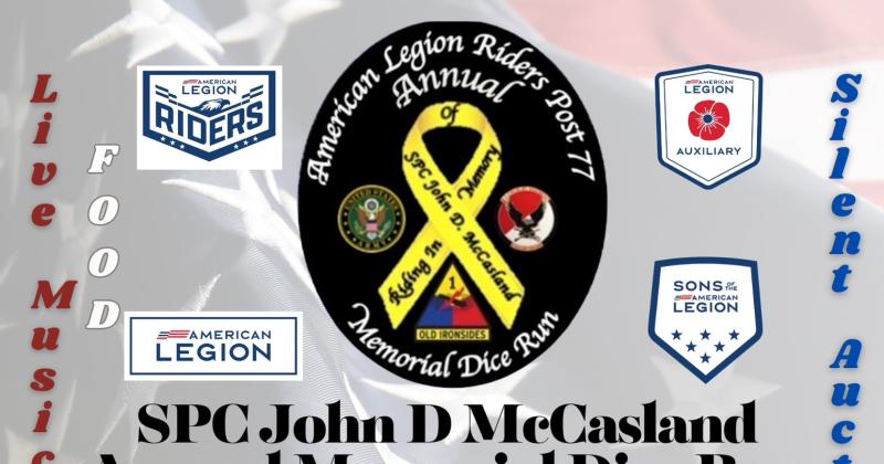 SPC John D McCasland 2026 Memorial Ride