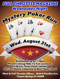 Full Throttle Mystery Poker Run