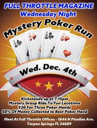 Full Throttle Mystery Poker Run