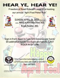 April Fools Poker Run