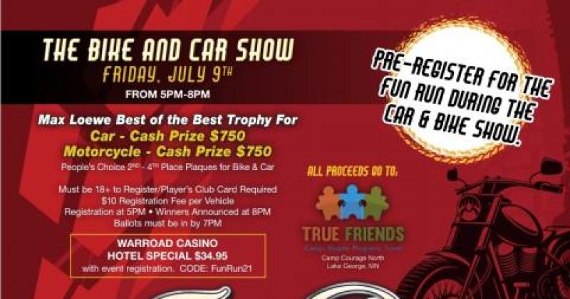 Midwest Motorcycle Club's Fun Run and Car and Bike Show
