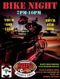 Veterans MC Arizona Monthly Bike Night