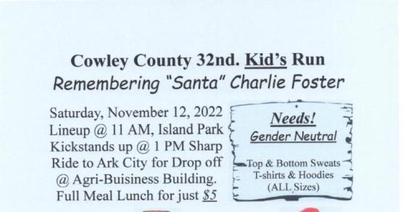 Cowley County Kid's Run
