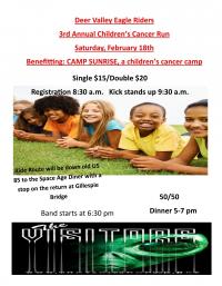 3rd Annual Children's Cancer Run