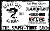 Nam Knights MC, Tri-Base Chapter "Lucky 7" Annual Summer Bash & Poker Run