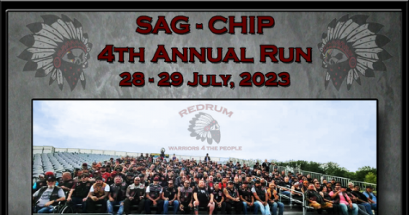 Redrum Sag-Chip Chapter 4th Annual Run 