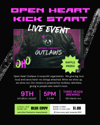 Open Heart Outlaws: Kick Start Event