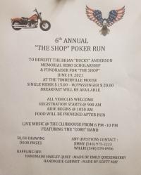 6th Annual "The Shop" Poker Run