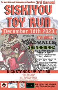 3rd Annual SiskiyouToy Run 