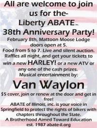 Liberty ABATE 38th Anniversary Party