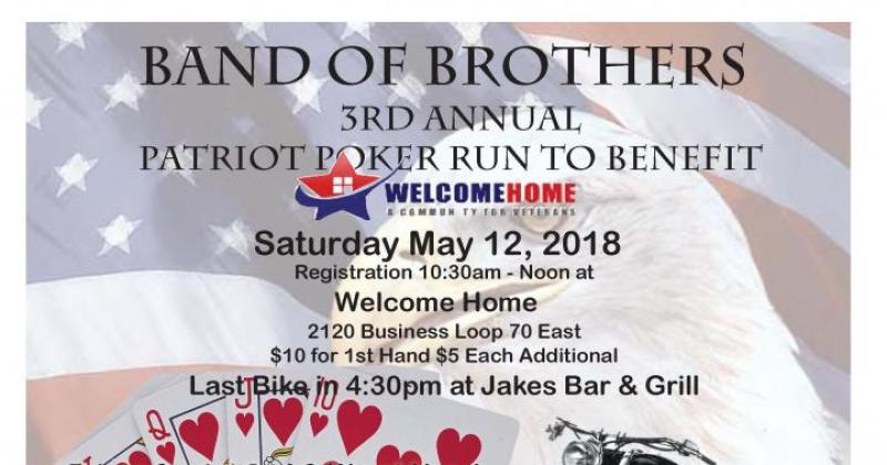 3rd Annual Band of Brothers Patriot Poker Run