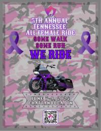 5TH ANNUAL TN ALL FEMALE RIDE 