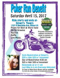 Tawhni Stouder’s Suicide Awareness Memorial Poker Run Benefit