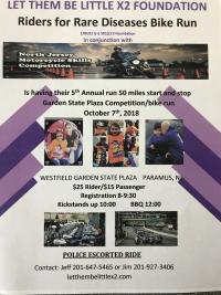 5th Annual Riders for Rare Diseases Bike Run