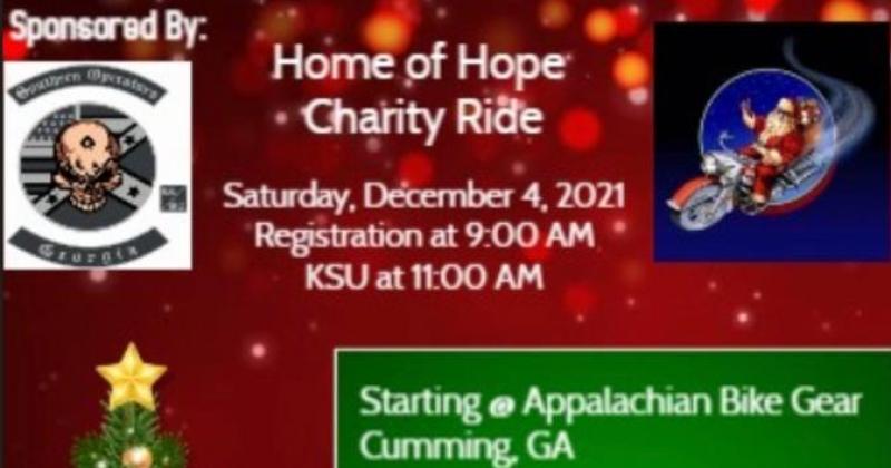 Home of Hope Christmas Charity Ride