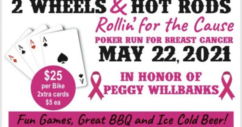 2 Wheels & Hot Rods Rollin For the Cause 