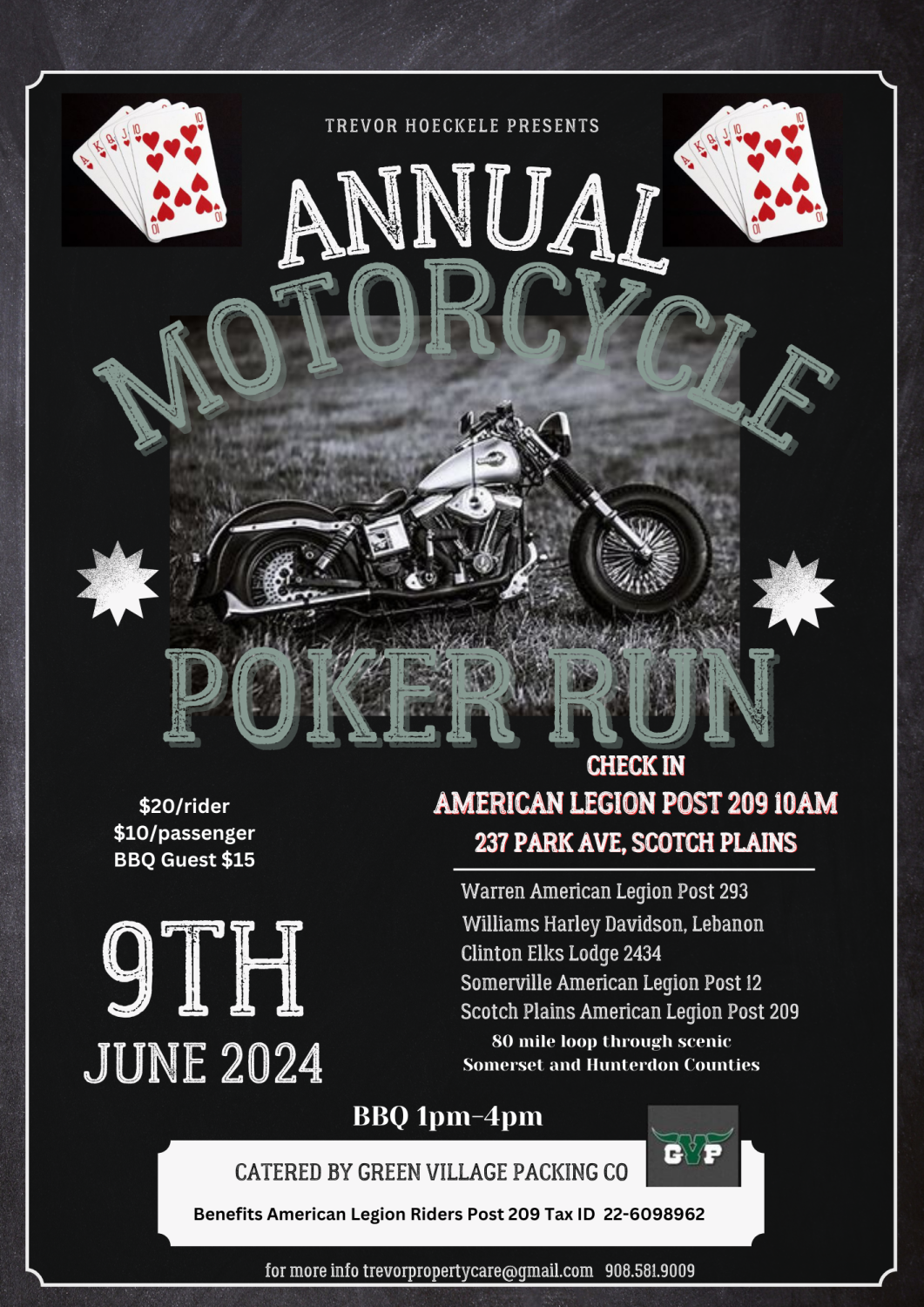 Annual Poker Run & BBQ